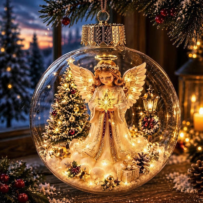 🔥 LAST DAY 49% OFF – 🎄Glowing Christmas Diorama Ornament | Mini Light-Up Holiday Scenes with Cozy Warm Glow & Ready-to-Hang Design ✨