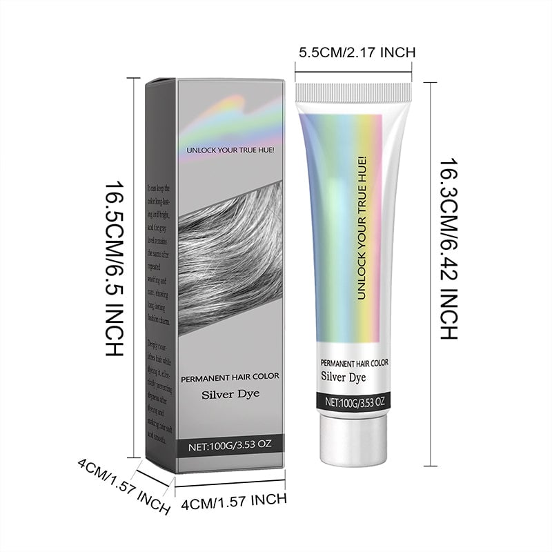 ✨This Week's Special Price $22.99💥 2-in-1 Natural Essence Extract Silver Hair Dye