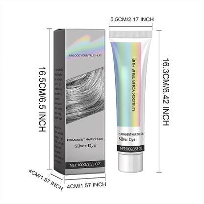 ✨This Week's Special Price $22.99💥 2-in-1 Natural Essence Extract Silver Hair Dye