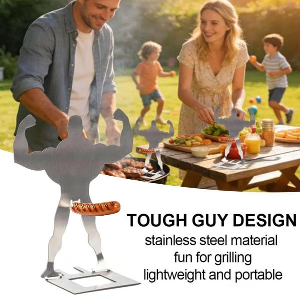 🔥 The Grill King – The Funniest Way to Serve Perfectly Grilled Sausages