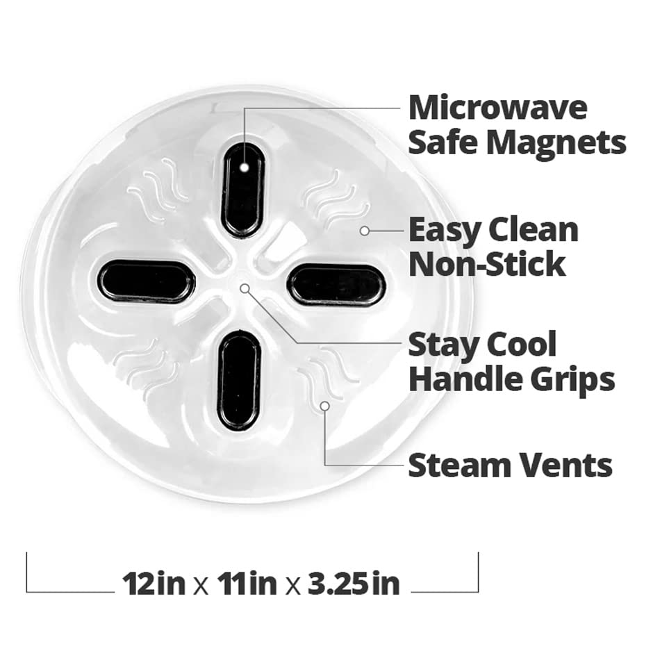 12-Inch Magnetic Microwave Splatter Cover