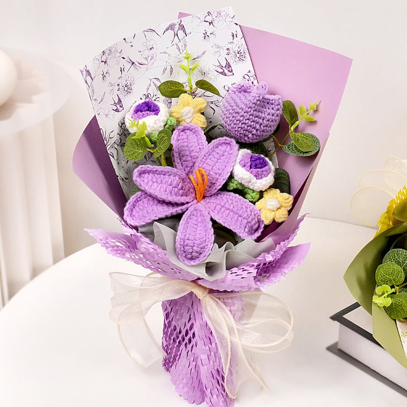🔥2026 New Arrivals: 50% Off for a Limited Time!🔥Handmade Crochet Flower Bouquet