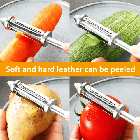 ✨This Week's Special Price $15.99💥Stainless steel Multifunctional Veggie Peeler - BUY MORE SAVE MORE