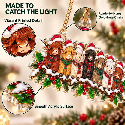 ✨ Whimsical Winter Suncatchers(11 types) | Shatterproof "Stained-Glass" Window Hangings 🎄