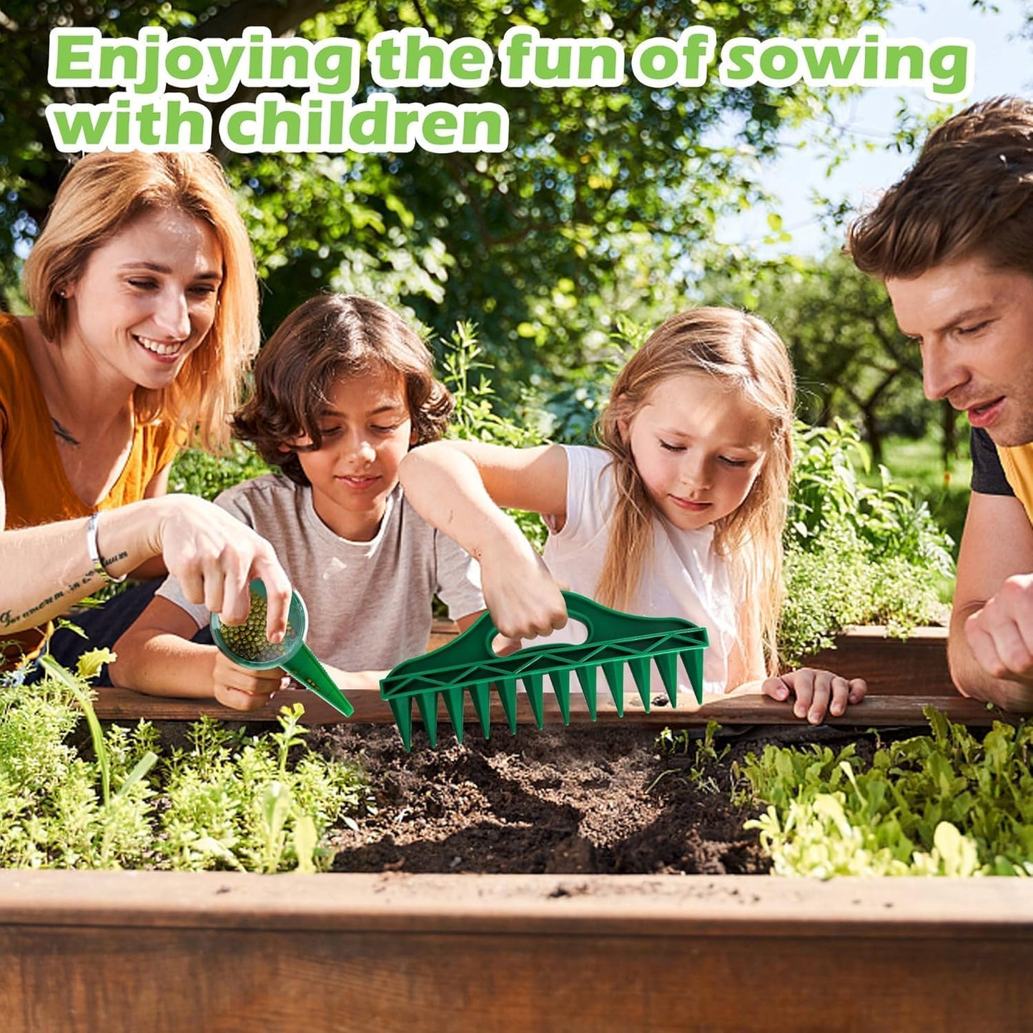 Transform Your Garden🌱 - ✨Professional Garden Dibber – Effortless Seed Planting Tool