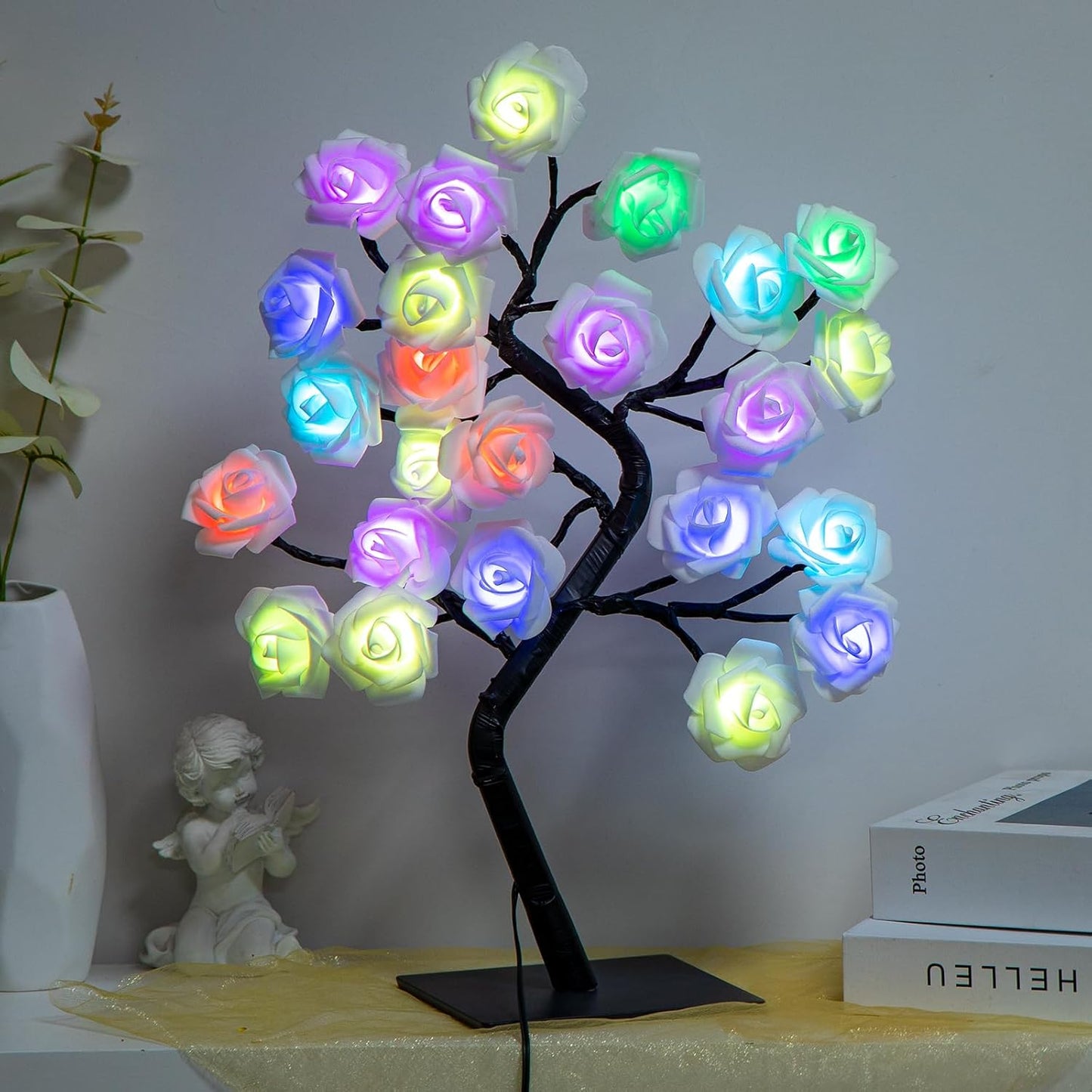 💖🎁2026 Mother's Day Gifts 50% Off-18 Colors Rose Tree Lamp
