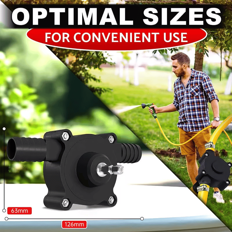 🔥 HOT SALE 49% OFF👨‍🌾🔥Portable Electric Drill Pump