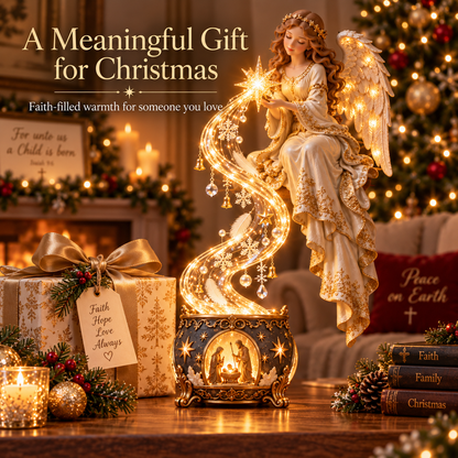 👼 49% OFF — Let an Angel Watch Over Your Christmas Night ✨