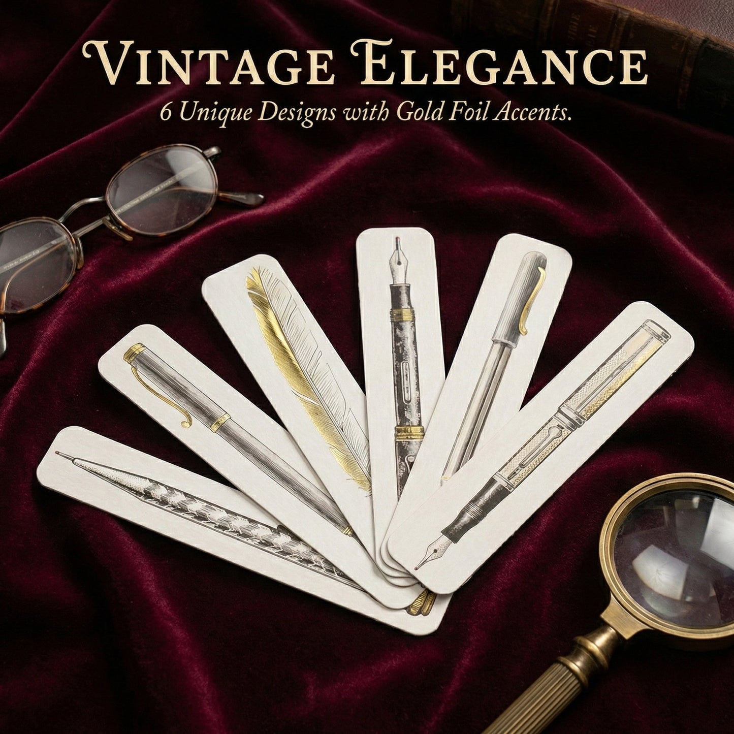 🪶Fabulously Flat Bookmark Pen - The Ultimate Portable Writing Solution