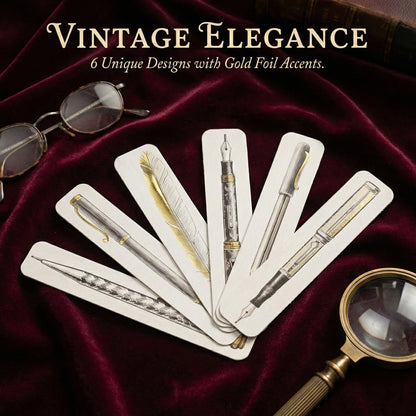 🪶Fabulously Flat Bookmark Pen - The Ultimate Portable Writing Solution