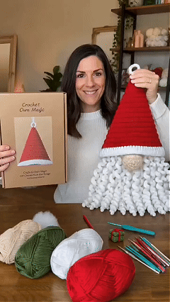 ⏳ Last Day 49% OFF – 🧶 DIY Seasonal 3D Crochet Door Hanger Kit Collection | Coordinated Yarn, Filling, Accessories & Step-by-Step Instructions Included 💕