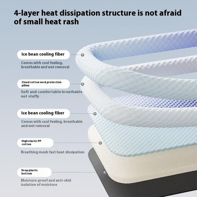 🔥⚡50K+ SOLD!❄️Pet Cooling Pad Mat for Dogs and Cats - ✅Breathable Soft Sleeping Cushion for Indoor Floors Sofas🛋️|Car Travel🚗| Washable Multiple Sizes Available