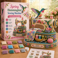 🌸Spring Hummingbird Sewing Machine