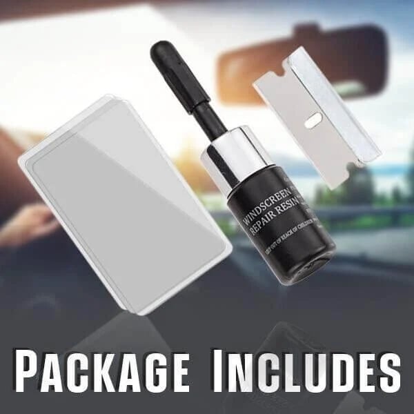 💥LAST DAY 49% OFF 🚗Cracks Gone Glass Repair Kit (New Formula)