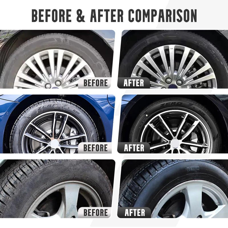 📢📢HOT SALE !!!✨Plastics & Rubber Tyre Shine & Protector Spray
