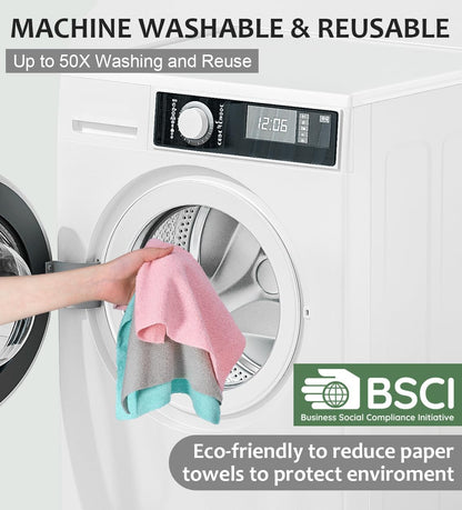 ♻️Reusable Microfiber Paper Towels Roll🧻  |