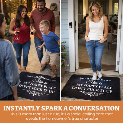 🔥Last Day 49% OFF🔥“This Is My Happy Place” Doormat