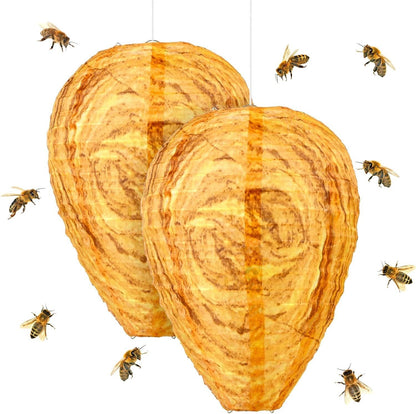 🔥Hot Sale 49% OFF🐝Natural Wasp Deterrent Hive🎁BUY MORE FREE MORE