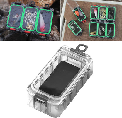 Magnetic fish hook storage cube