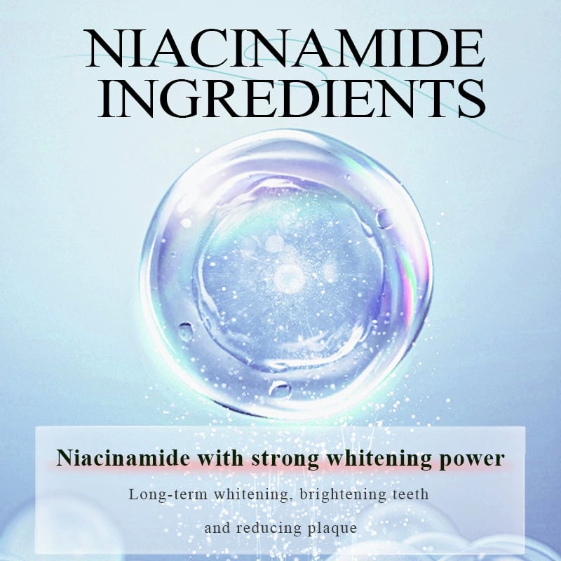✨ 🦷 Niacinamide Whitening Toothpaste - For Healthier, Whiter Teeth!