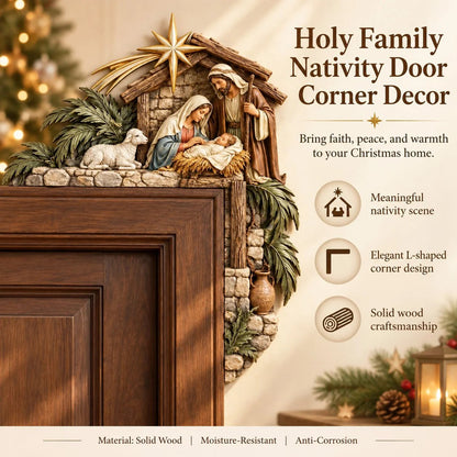 📍 Christmas Nativity Door Frame Corner Decor — A Meaningful Holiday Accent ✨