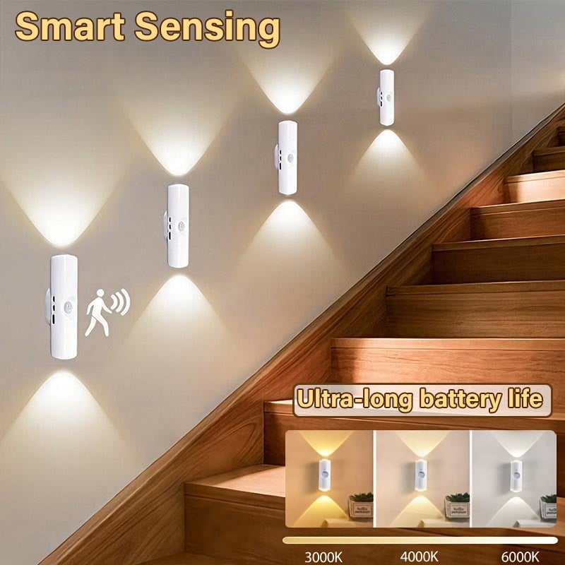 🔥🔥 Last Day 50% OFF - Rechargeable Smart LED Motion Sensor Ambient Light