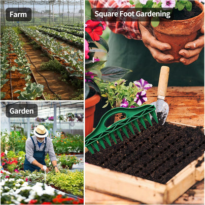 Transform Your Garden🌱 - ✨Professional Garden Dibber – Effortless Seed Planting Tool