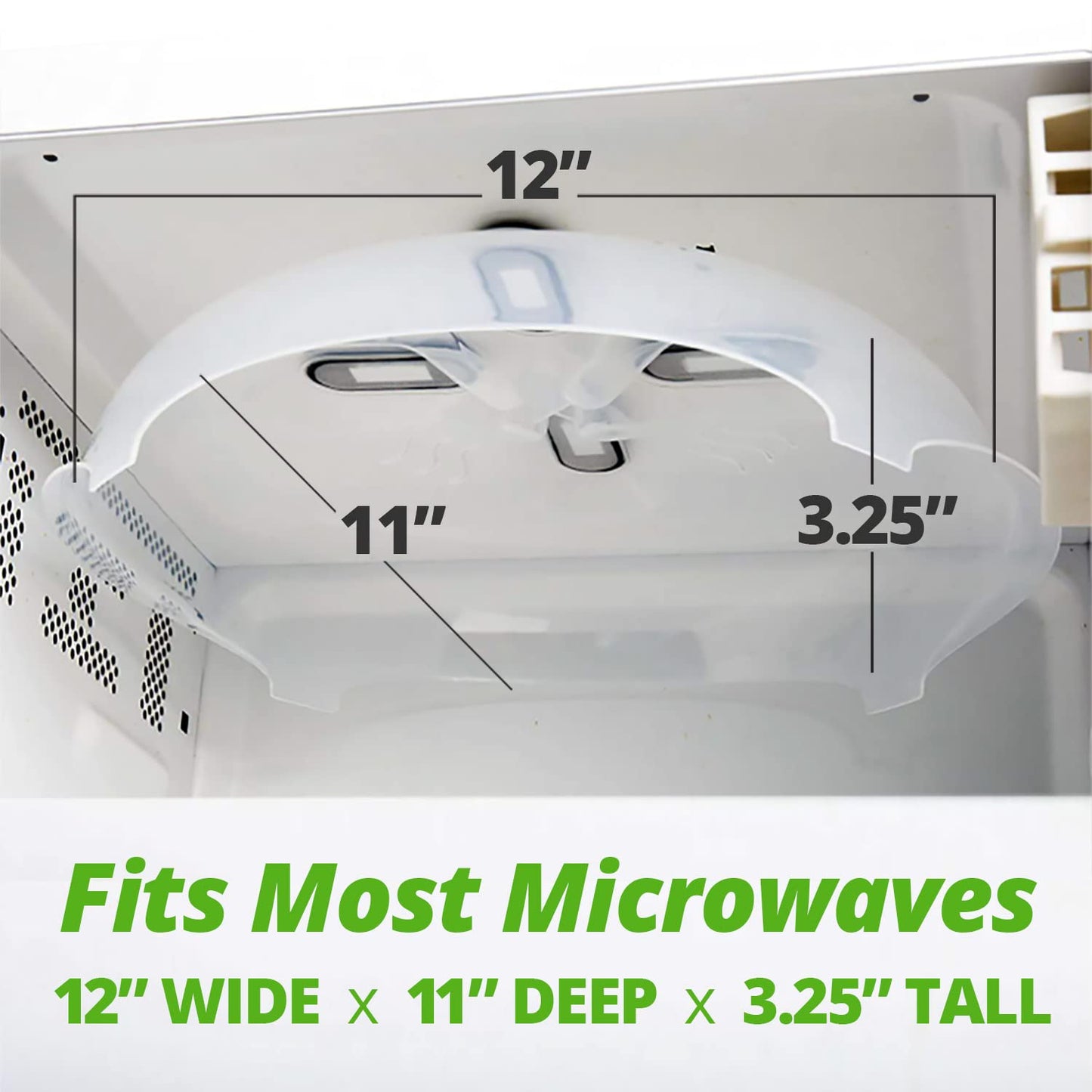 12-Inch Magnetic Microwave Splatter Cover