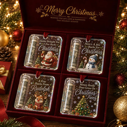🔥LAST DAY 50% OFF - 🎄Christmas Cash Gift Ornament- Make Cash Feel Like A Real Christmas Gift💵