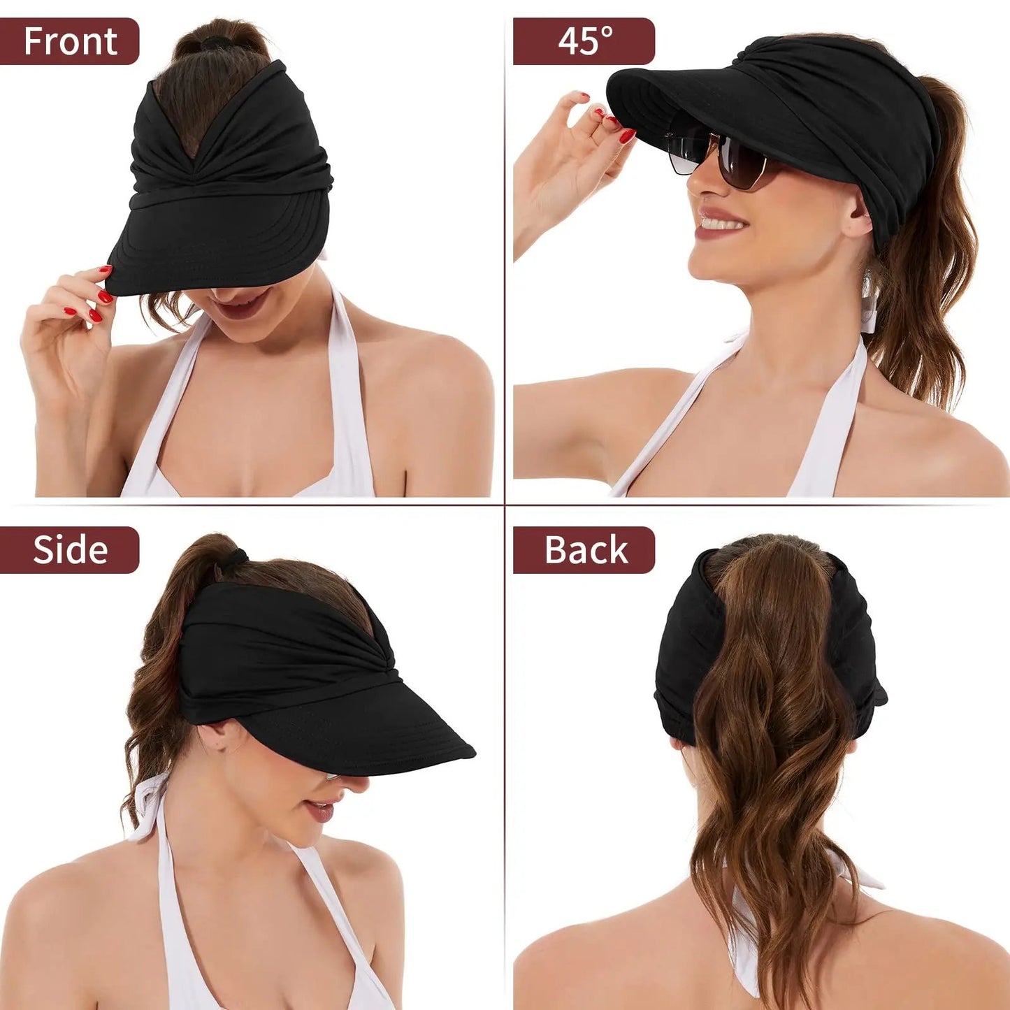 🔥Last Day 50% OFF - Women's UV Protection Sun Visor Hat