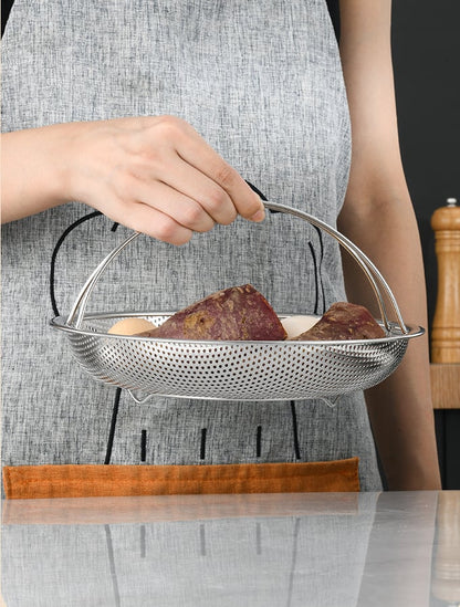 ✨Sale on sale✨All-in-one stainless steel steamer with handle