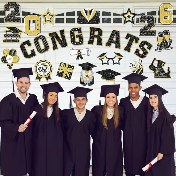 🎓 2026 Grad Car Magnets 🧲 – 30-Piece Set for Celebration Decor (Cars, Fridges & More) 🎁Buy 2 Free Shipping