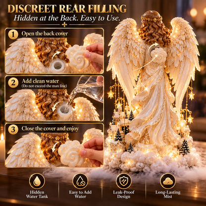 🔥 LAST DAY 49% OFF 👼✨ Angel of Heaven™ | Guardian Angel Mist Night Light  💛