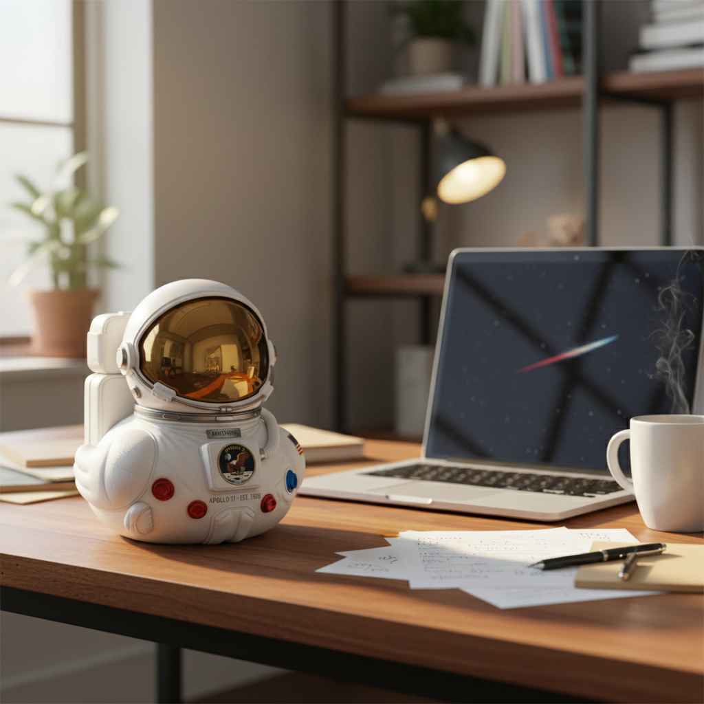 Apollo Duck Office Scene