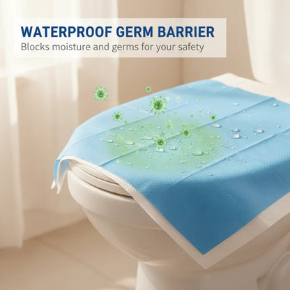 ⏰Disposable Waterproof Toilet Seat Covers Pack🚽✨