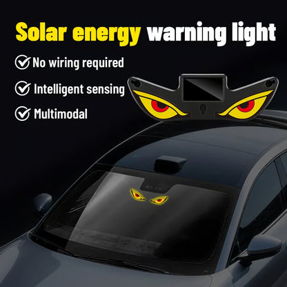 Solar Demon Eye LED Car Window Light