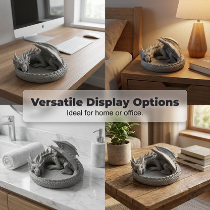 🐉 Dragon Guardian 3D Printed Jewelry Tray