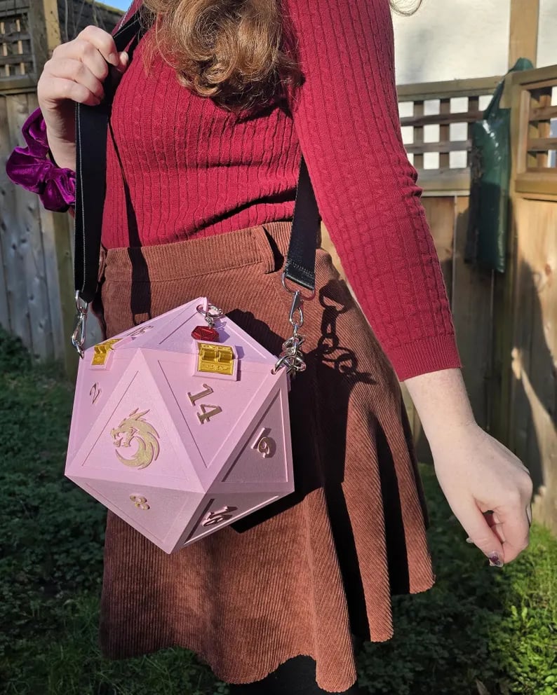 🎲👜 D20 Handbag – The Ultimate Nerdy Fashion Statement🐉(✨Buy 2 Free Shipping)