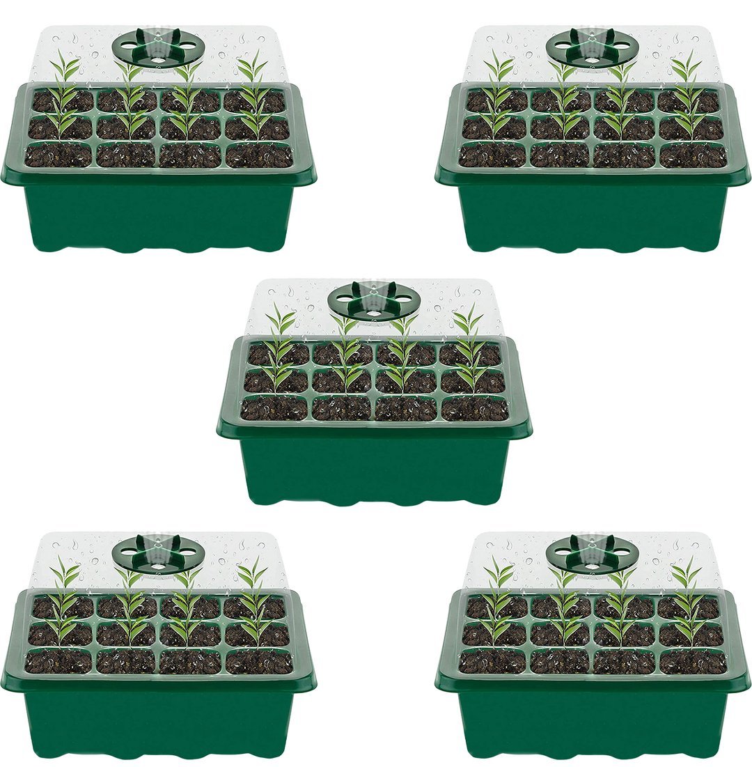 🔥 Last Day 50% OFF-Adjustable Humidity Seed Starter Trays