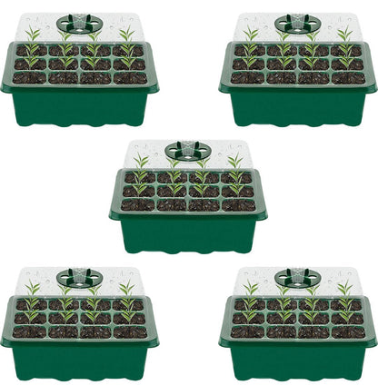 🔥 Last Day 50% OFF-Adjustable Humidity Seed Starter Trays