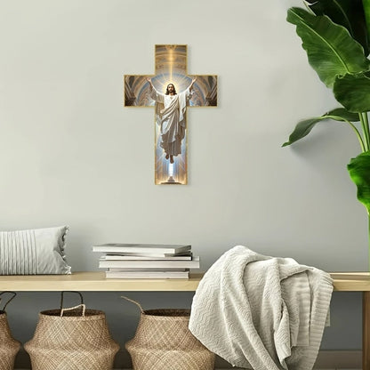✝️Retro Acrylic Creative Decorative Pendant 30*20cm