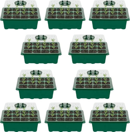 🔥 Last Day 50% OFF-Adjustable Humidity Seed Starter Trays