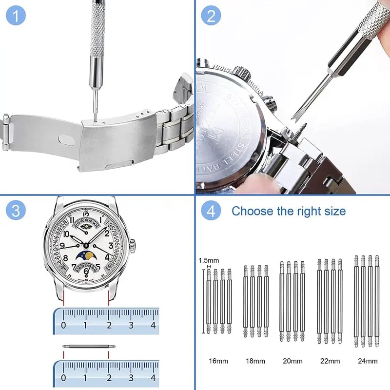 🔥Limited-time discount of 49%🔥Watch repair and maintenance tool kit⌚️