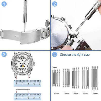 🔥Limited-time discount of 49%🔥Watch repair and maintenance tool kit⌚️