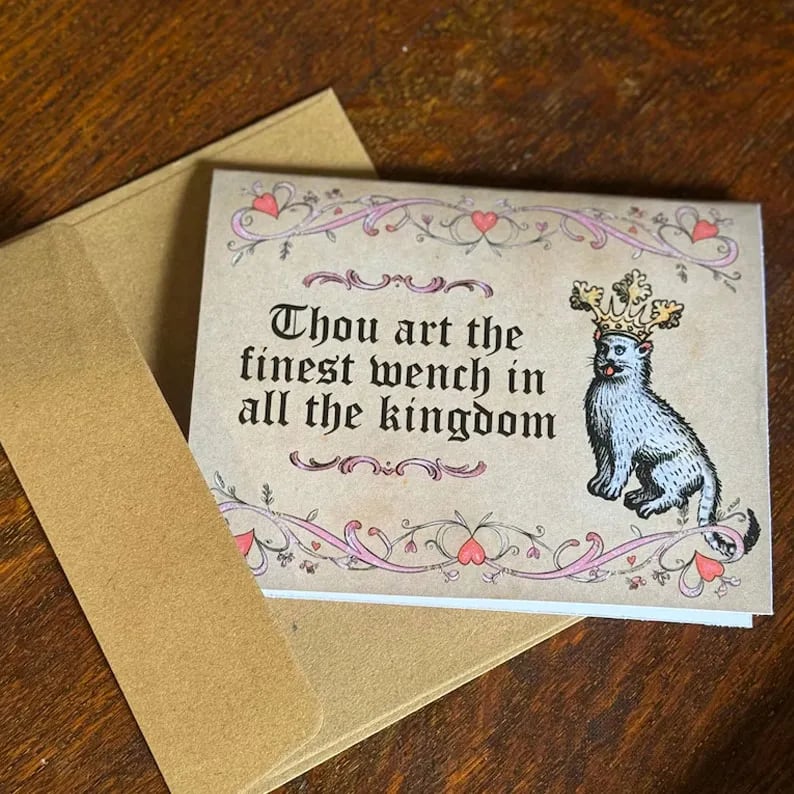 🔥Last Day Discount 49% OFF🔥Medieval Valentine's Cards