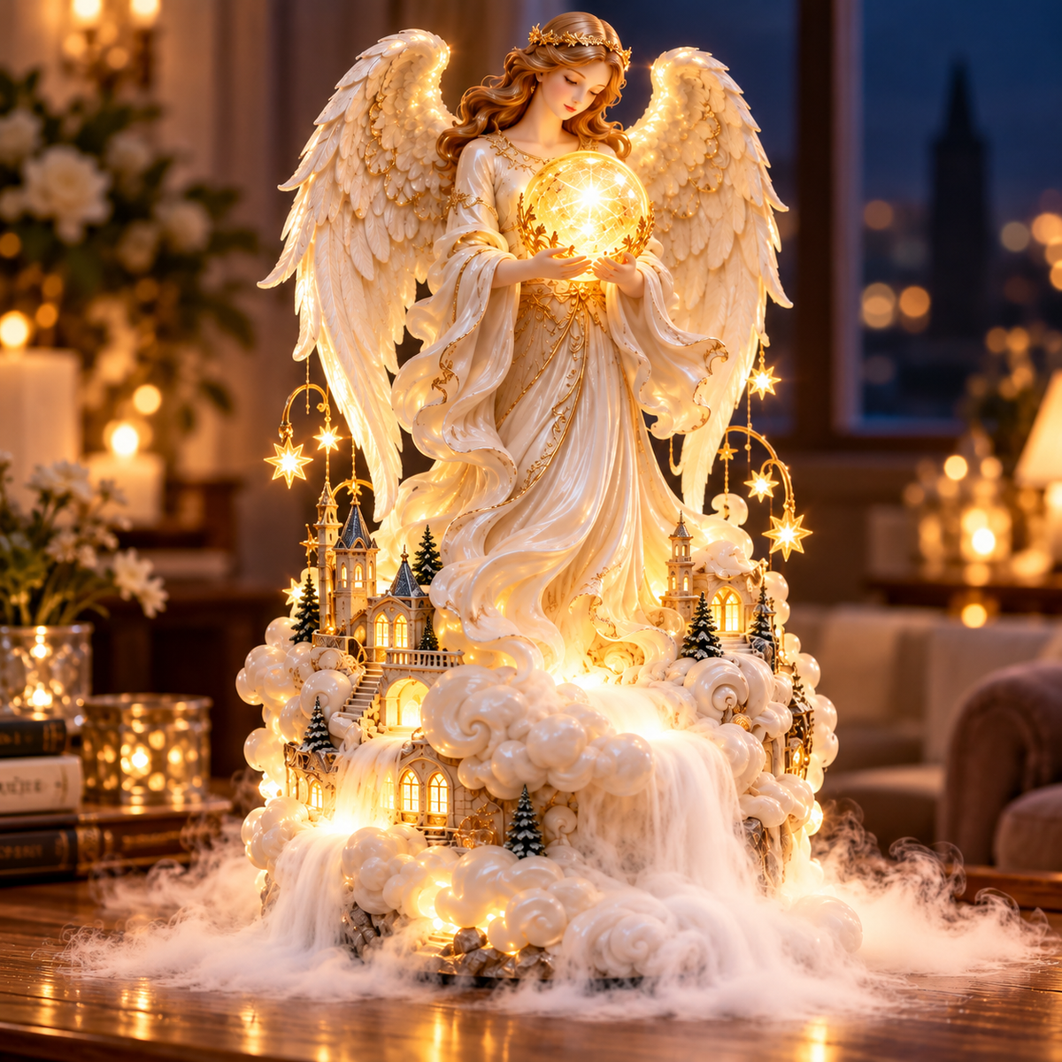 🔥 LAST DAY 49% OFF 👼✨ Angel of Heaven™ | Guardian Angel Mist Night Light  💛