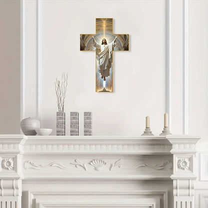 ✝️Retro Acrylic Creative Decorative Pendant 30*20cm