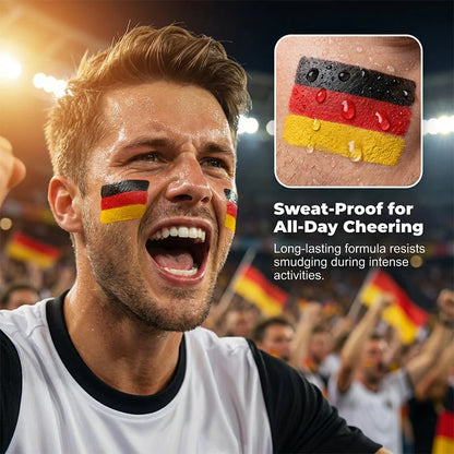 🔥LAST DAY 60% OFF - 🌈✨National Flag Face Paint Stick for Sports Fans