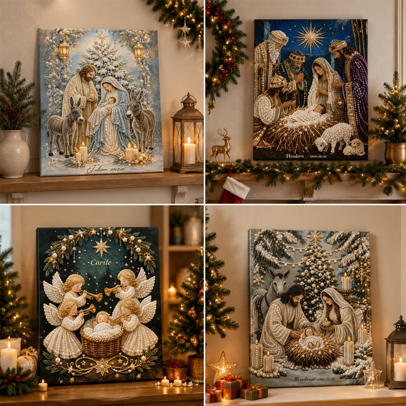 Nativity Scene Diamond Painting Kit