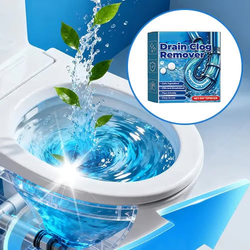 🔥LAST DAY 50% OFF -Quick-Dissolving Drain Clog Remover